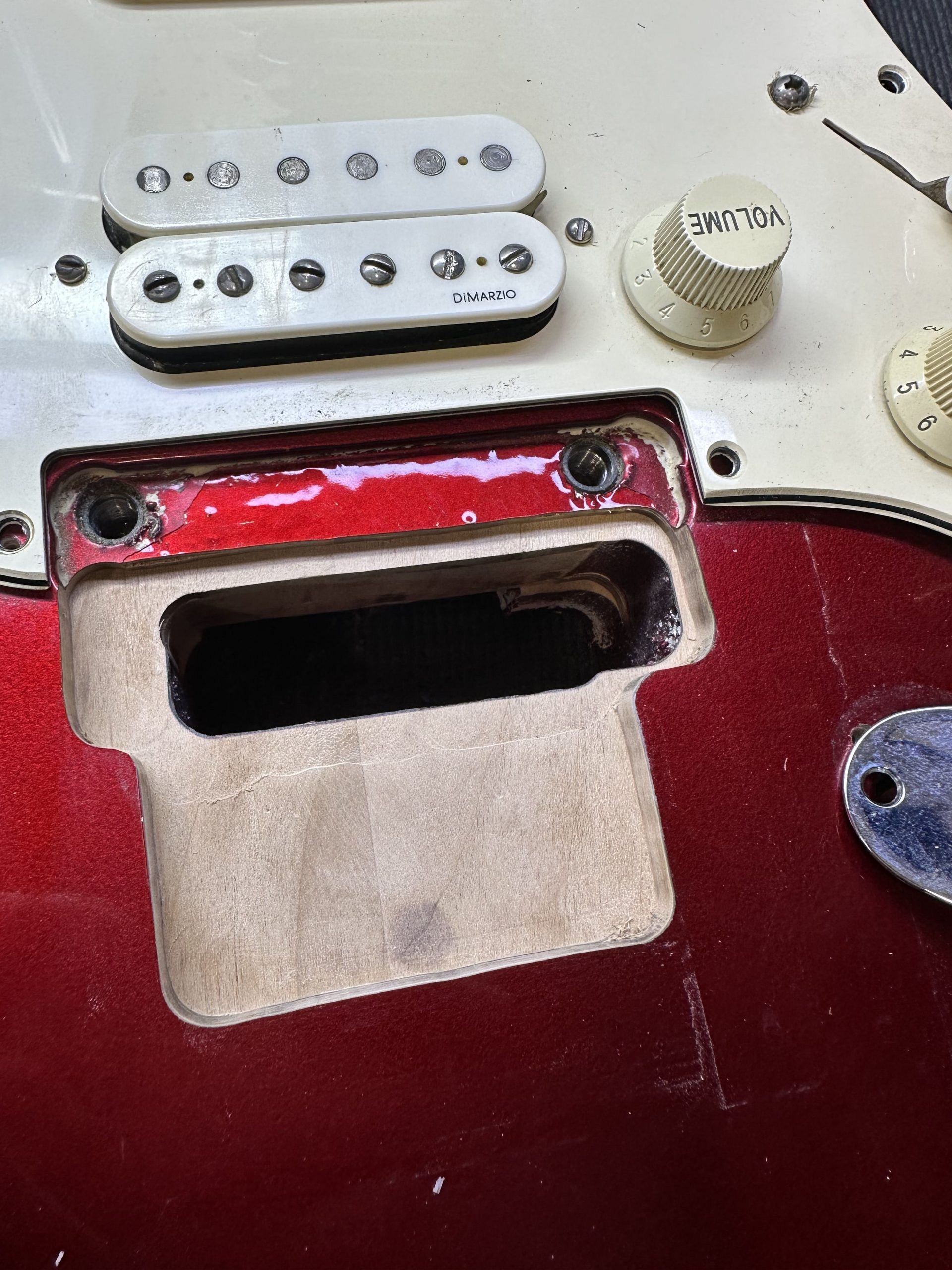fresado fender stratocaster