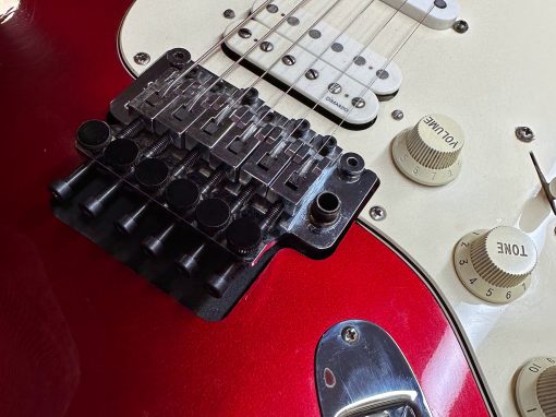 Fresado de Fender Stratocaster para Floyd Rose